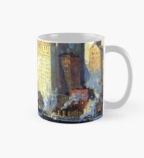 Taza clásica Hudson River Waterfront - Colin Campbell Cooper