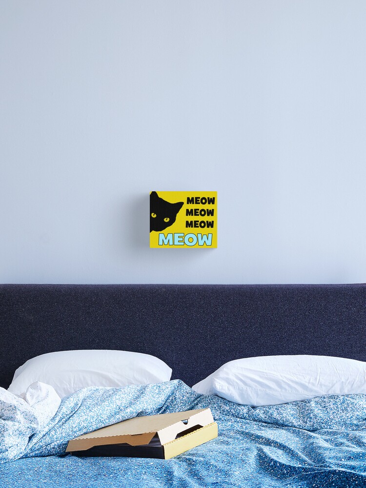 Roblox Cat Sir Meows A Lot Canvas Print By Jenr8d Designs Redbubble - roblox cat sir meows a lot hardcover journal by jenr8d designs