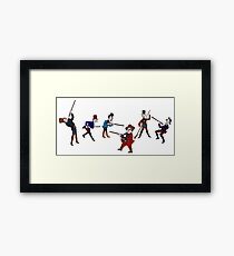 The Shooting Party Framed Print