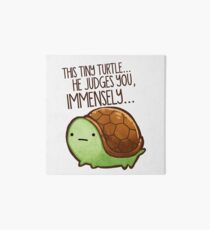Lámina rígida Esta tortuga ... te juzga.