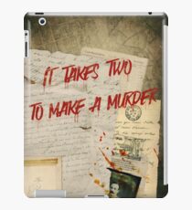 Murder Board iPad Case/Skin