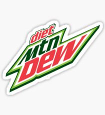 Diet Mountain Dew Sticker