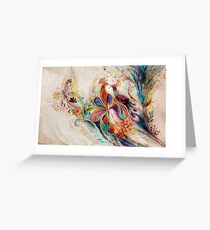 The Splash Of Life. Composition 1 Greeting Card