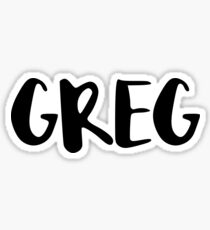 GREG Sticker