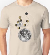 Phases of the Moon Unisex T-Shirt