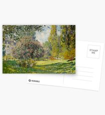 Der Parc Monceau - Claude Monet Postkarten