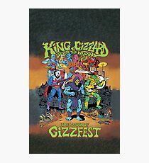 King Gizzard and the Lizard Wizard Gizzfest Photographic Print