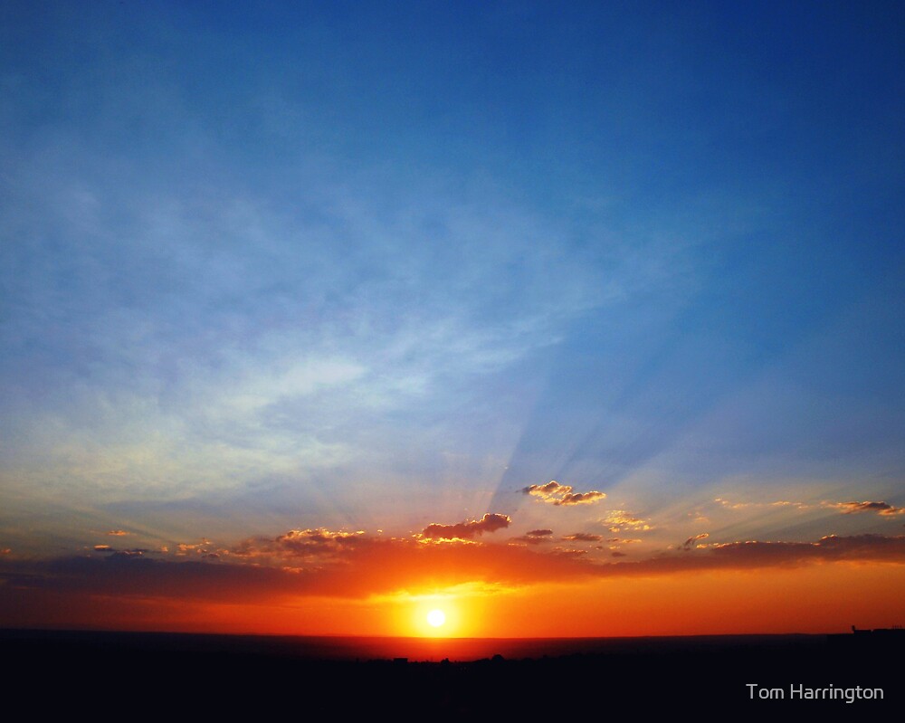 "Sunset rays" by Tom Harrington | Redbubble