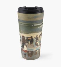 Beach Scene - Winslow Homer Travel Mug