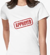 Approved label Women's Fitted T-Shirt
