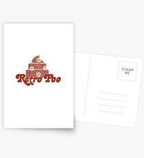 Retro Poo Postcards