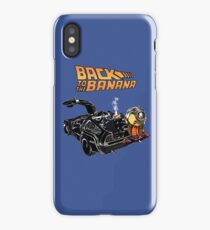 Back To The Banana v2 iPhone Case