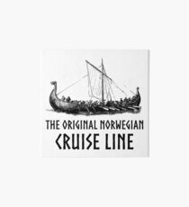 Viking Boat > Original Norwegian Cruise Line > Viking Galeriedruck