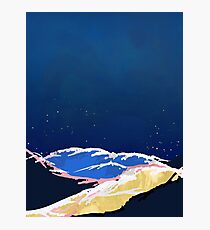 Starry Mountain ! Photographic Print