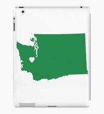 Washington Love in Green iPad Case/Skin