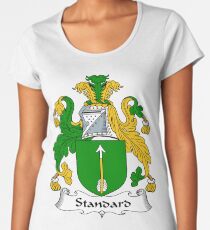 Camiseta premium de cuello ancho Estándar