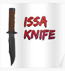 21 Savage "Issa Knife" Poster