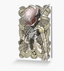 Raiden - MGS4 Greeting Card