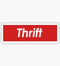 Thrift Sticker