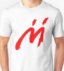 Super Mario Sunshine Shadow Mario M Logo (white background) Unisex T-Shirt