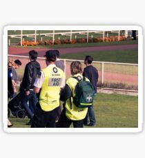 First Aid People Sticker
