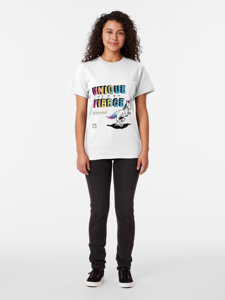 Alternate view of Unique and Fierce Classic T-Shirt