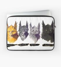 No Evil - Warrior Cats Power of Three Illustration Laptop Sleeve