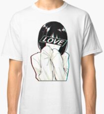 LOVE Sad Japanese Aesthetic Classic T-Shirt