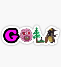 Golf Albums Sticker