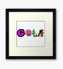 Golf Albums Framed Print