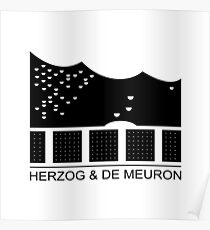 Herzog & De Meuron Logo - Elbphilharmonie Poster