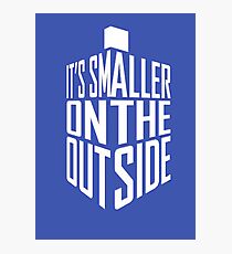 Smaller outside Photographic Print