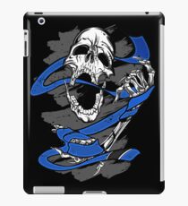 Jiu Jitsu BJJ Skull Shirt for Blue Belts iPad Case/Skin