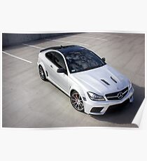 C63 Black Series From Above - 2 Poster