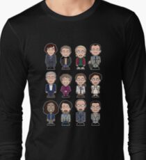 Sherlock and Friends mini people (shirt) Long Sleeve T-Shirt