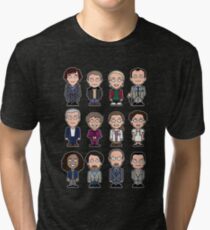 Sherlock and Friends mini people (shirt) Tri-blend T-Shirt