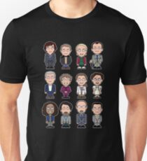 Sherlock and Friends mini people (shirt) Unisex T-Shirt