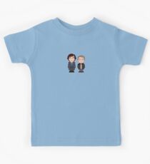 Sherlock and John mini people (shirt) Kids Tee