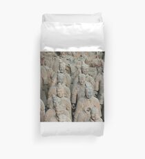 Terracotta warriors Duvet Cover