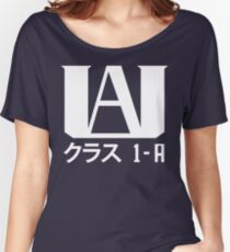 Chandail à capuchon UA High Student (Mon Hero Academia) T-shirts coupe relax