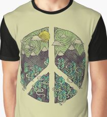 Peaceful Landscape Graphic T-Shirt