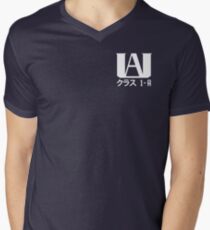 UA High Student (Mon Académie des Héros) T-shirt col V homme