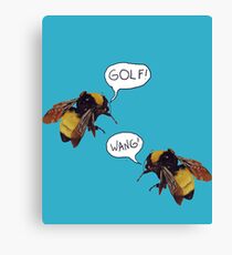 Golf Wang Scum Fuck Bees Canvas Print
