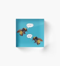 Golf Wang Scum Fuck Bees Acrylic Block