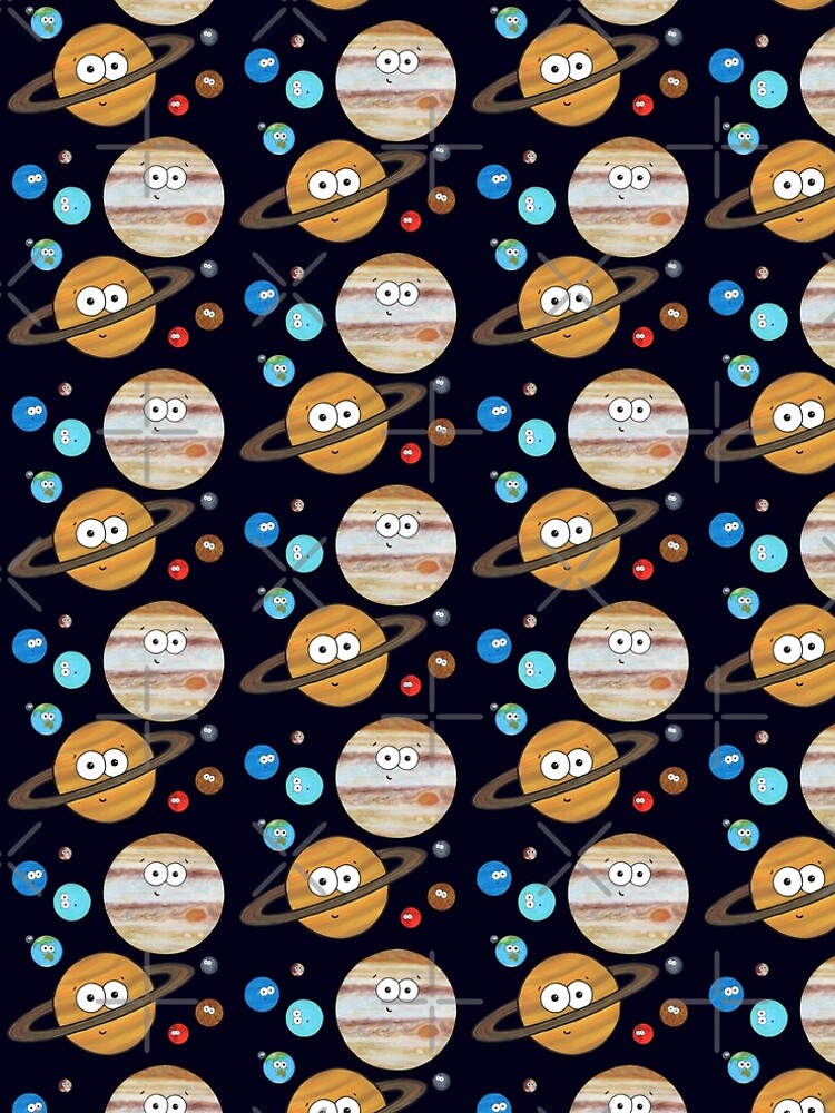 Cute Planets by AdrienneBody