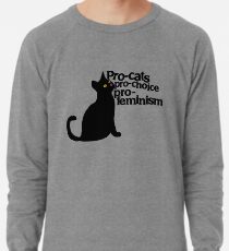 Pro-Cats Pro-Wahl Pro-Feminismus Leichter Pullover