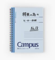 Izukus Notebook Spiral Notebook