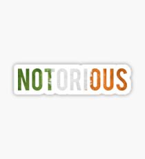 Irish Notorious Sticker