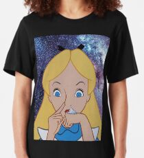 Alice in Wonderland doing a Bump Slim Fit T-Shirt