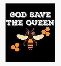 GOD SAVE THE QUEEN Photographic Print